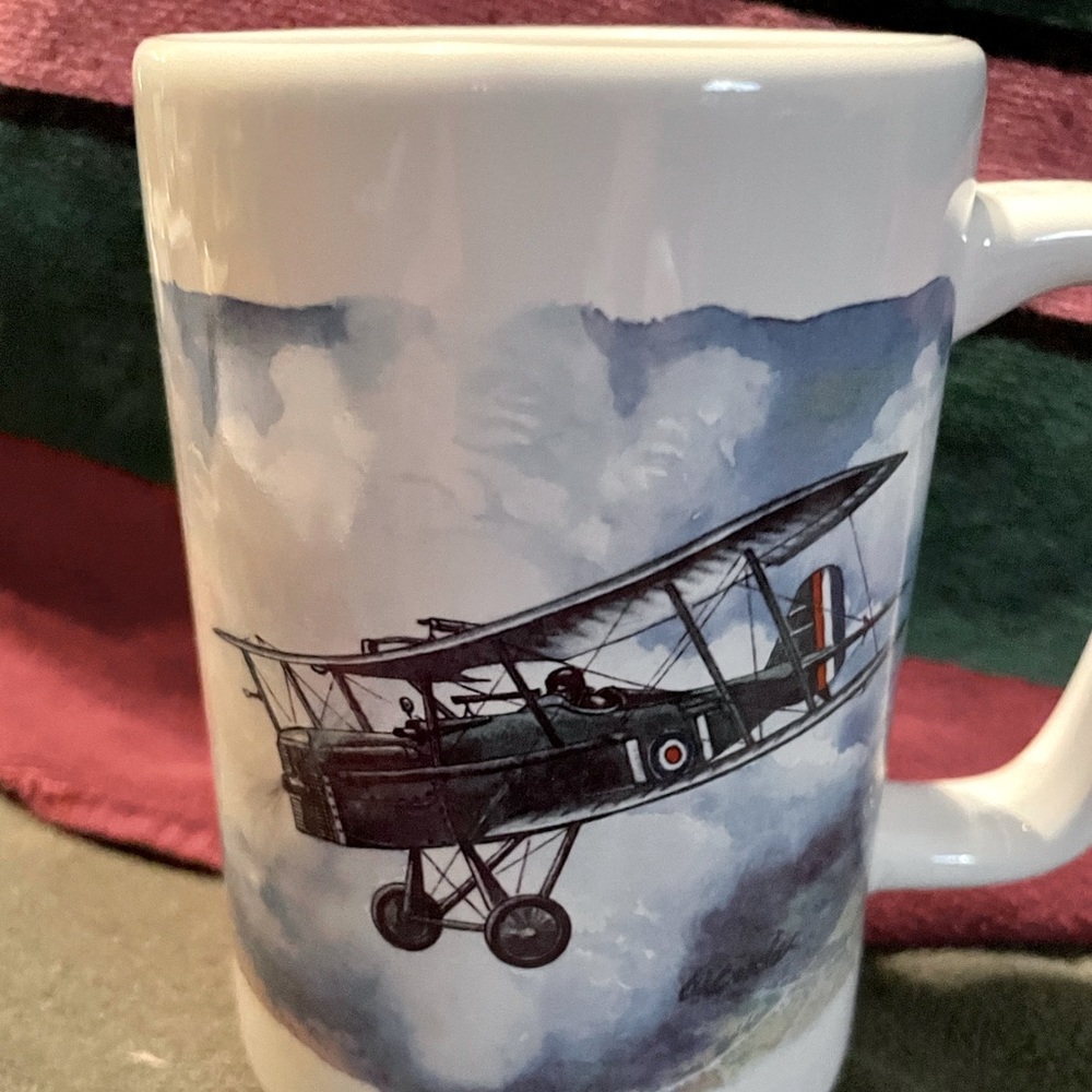 Airplane Mug From Crossroads San Francisco
